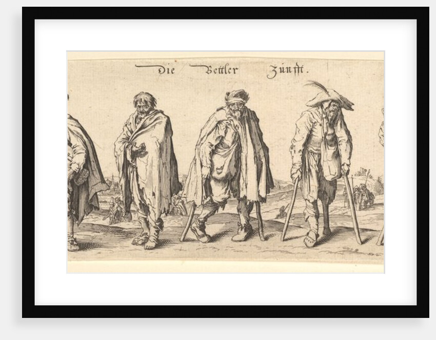 Die Bettler Zunfft, 1630 by Wenceslaus Hollar