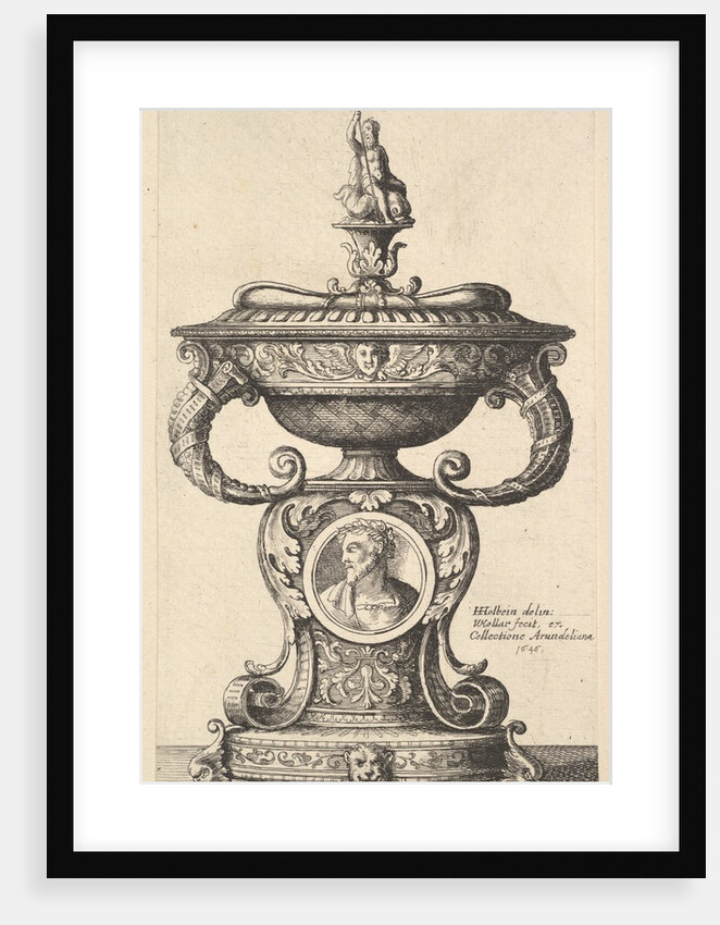 Two handled cup, 1646 by Wenceslaus Hollar