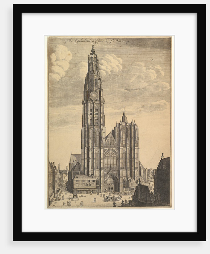 Antwerp Cathedral, 1649 by Wenceslaus Hollar