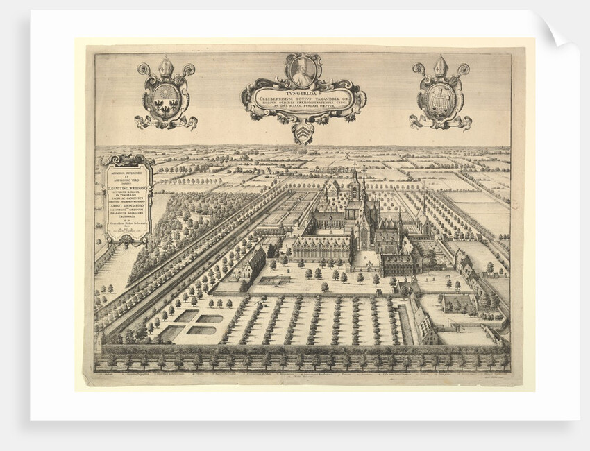 Tongerloo, 1659 by Wenceslaus Hollar