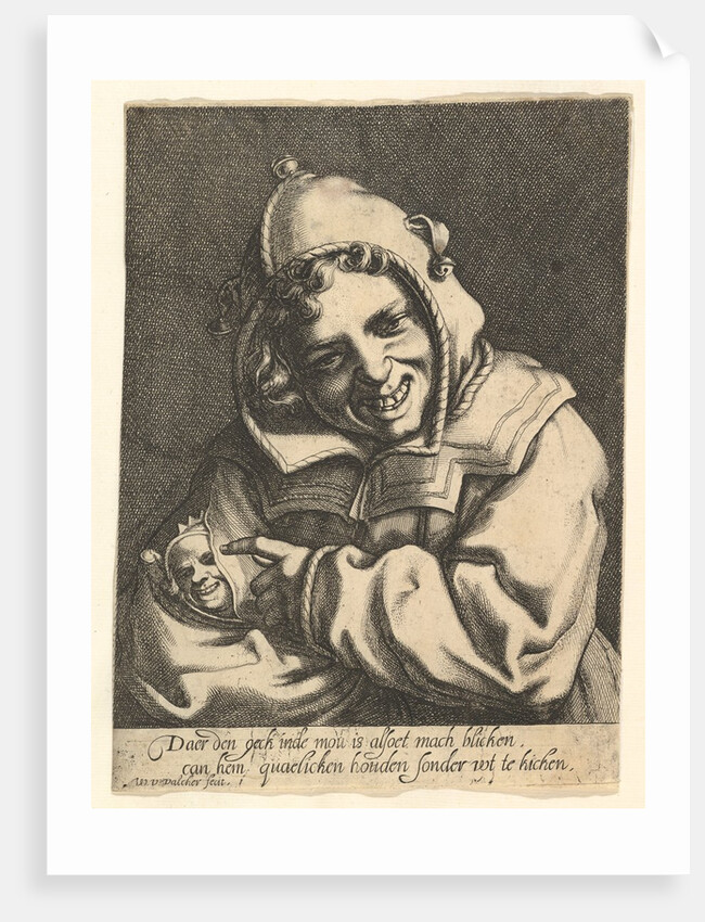 Laughing Fool, ca. 1612 by Werner Jacobsz. van den Valckert