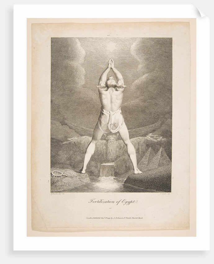 Fertilization of Egypt, 1791 by William Blake