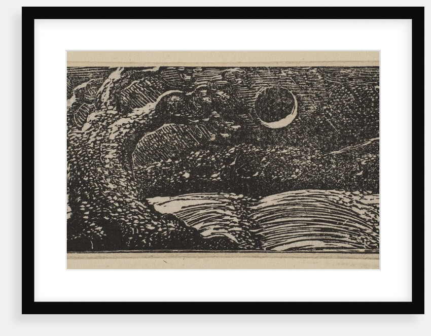 Blasted Trees and Flattened Crops, from Thornton's Pastorals of Virgil, 1821 by William Blake