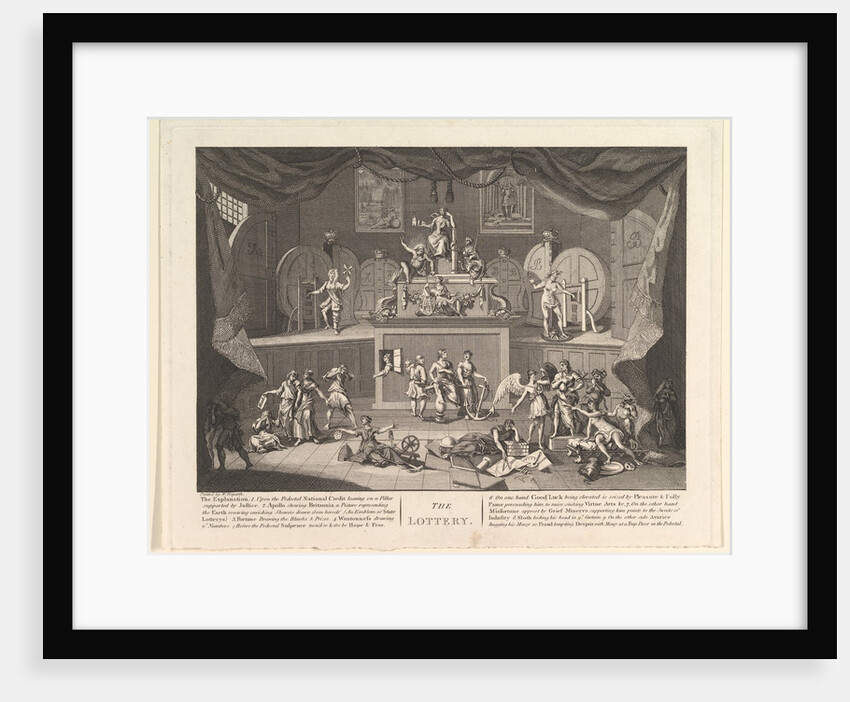 The Lottery, [after 1724] by Unknown