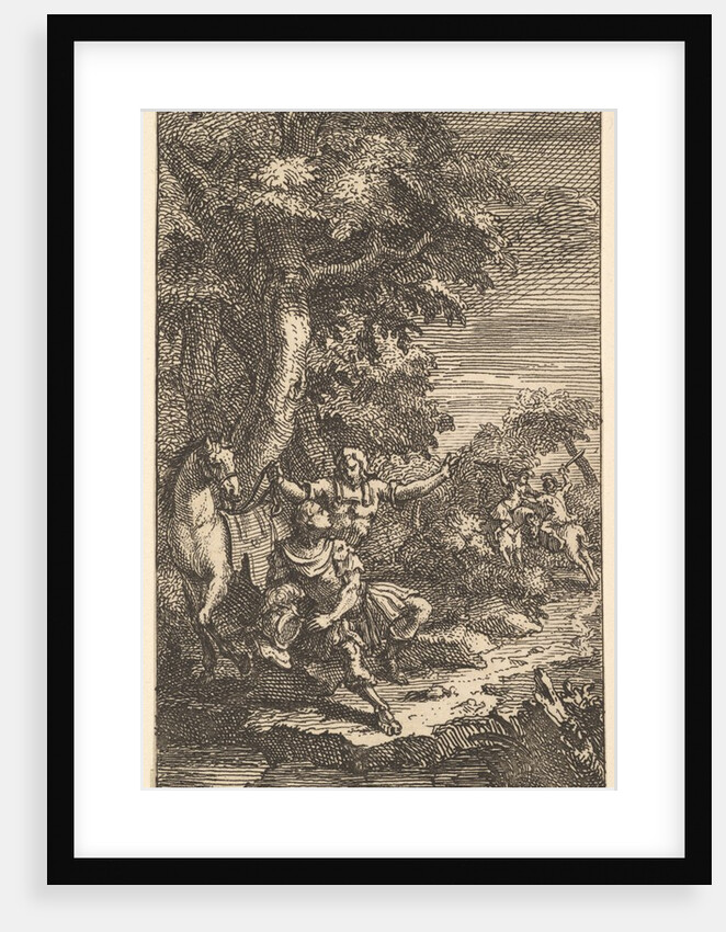 Cassandra, Frontispiece, Vol. 1, 1725 by William Hogarth