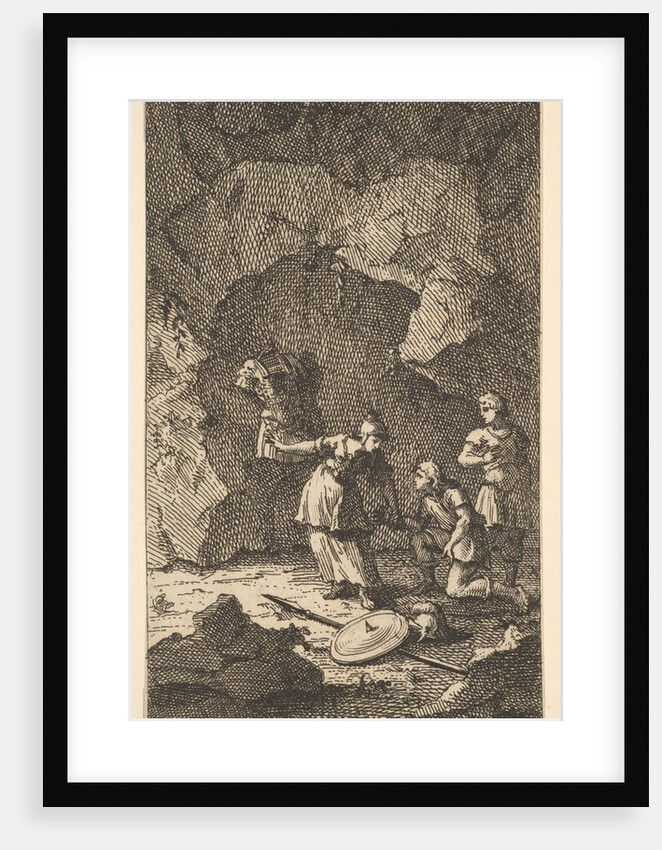 Cassandra, Frontispiece, Vol. 5, 1725 by William Hogarth