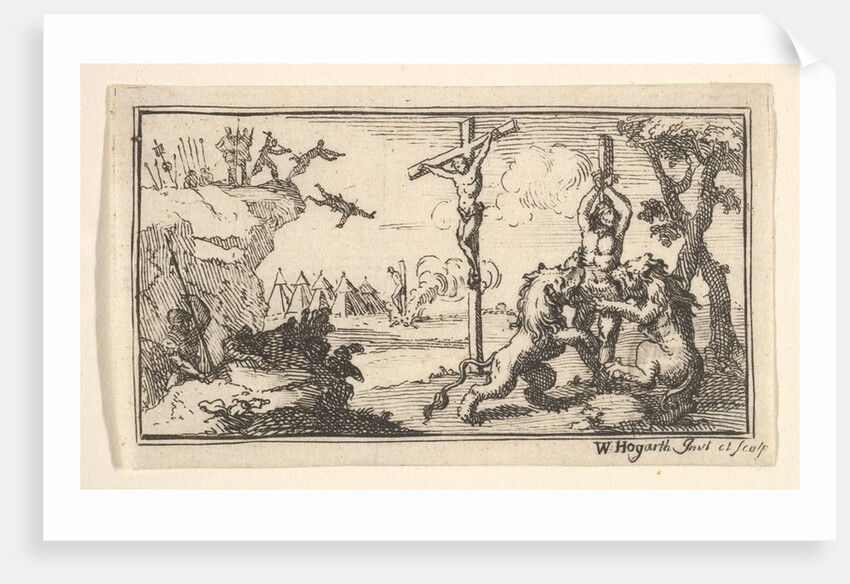 Crucifixion, etc., after 1725 by William Hogarth