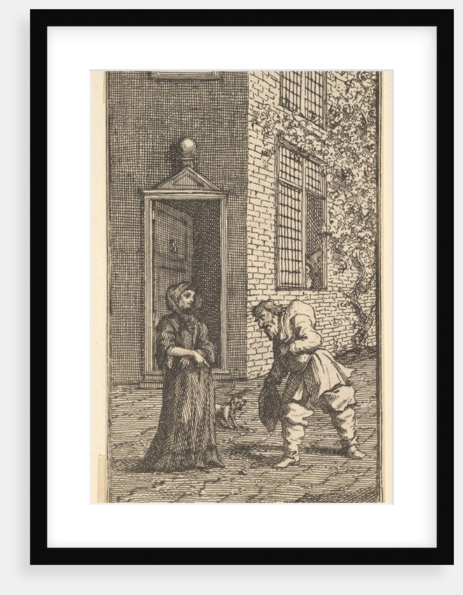 Hudibras Wooing the Wido by William Hogarth
