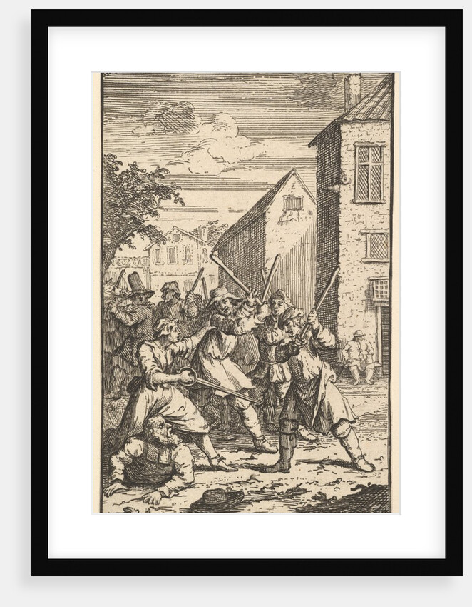 Hudibras Vanquished by Trull by William Hogarth