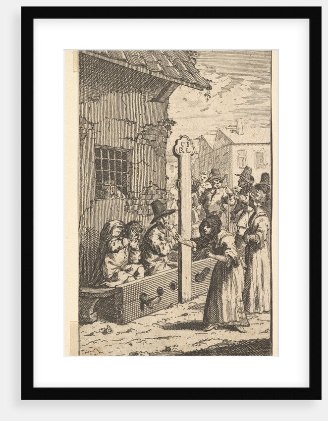 Hudibras in Tribulatio by William Hogarth
