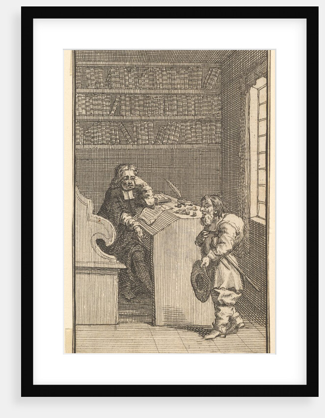 Hudibras and the Lawye by William Hogarth