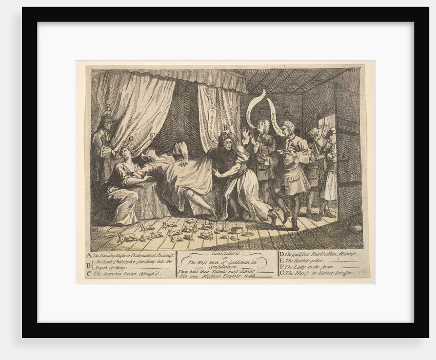 Cunicularii, or the Wise Men of Godlimon in Consultation, December 1726 by William Hogarth
