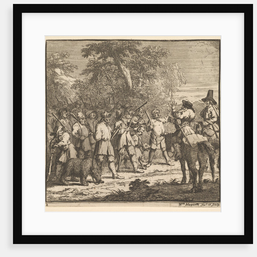 Hudibras First Adventur by William Hogarth