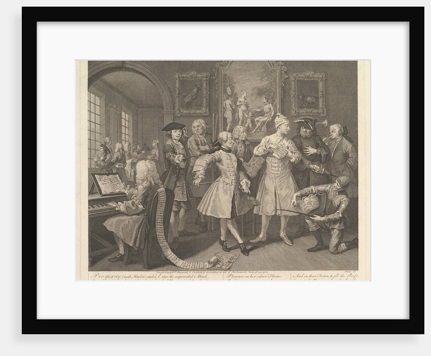 A Rake's Progress, Plate 2, June 25, 1735 by William Hogarth