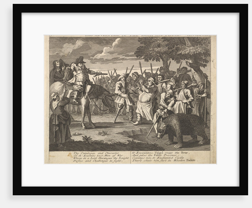 The Adventure of the Bear and the Fiddle by William Hogarth