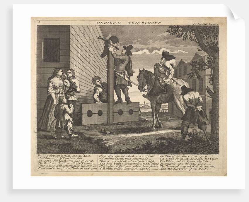 Hudibras Triumphant, 1725-30 by Unknown