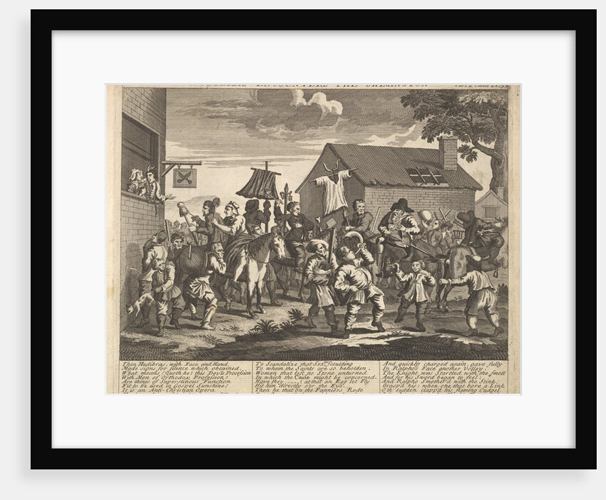 Hudibras Encounters the Skimmington by Unknown
