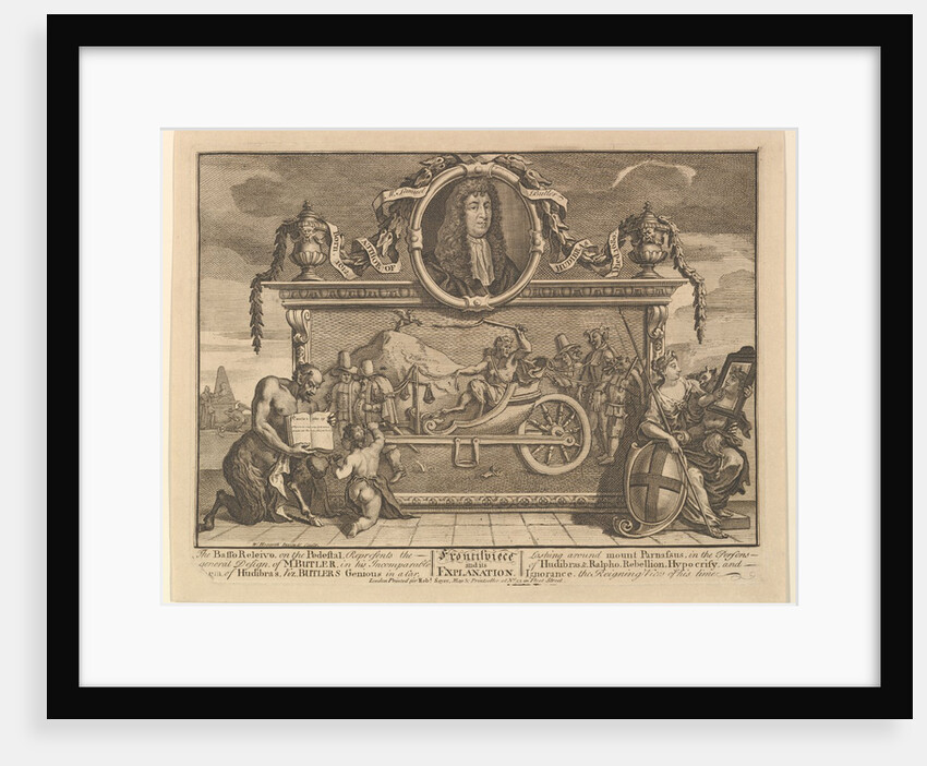 Frontispiece and Its Explanatio by William Hogarth