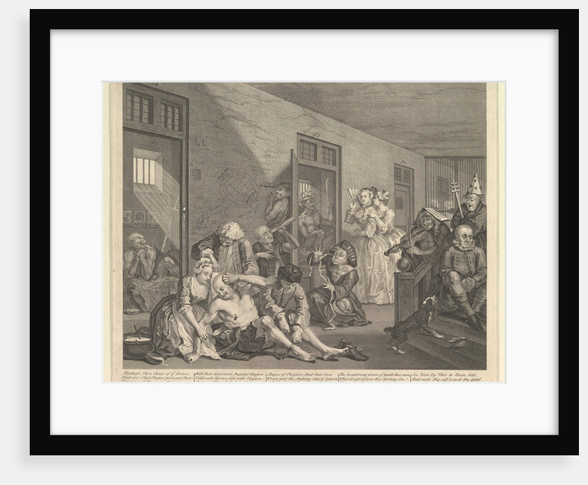 A Rake's Progress, Plate 8, June 25, 1735 by William Hogarth