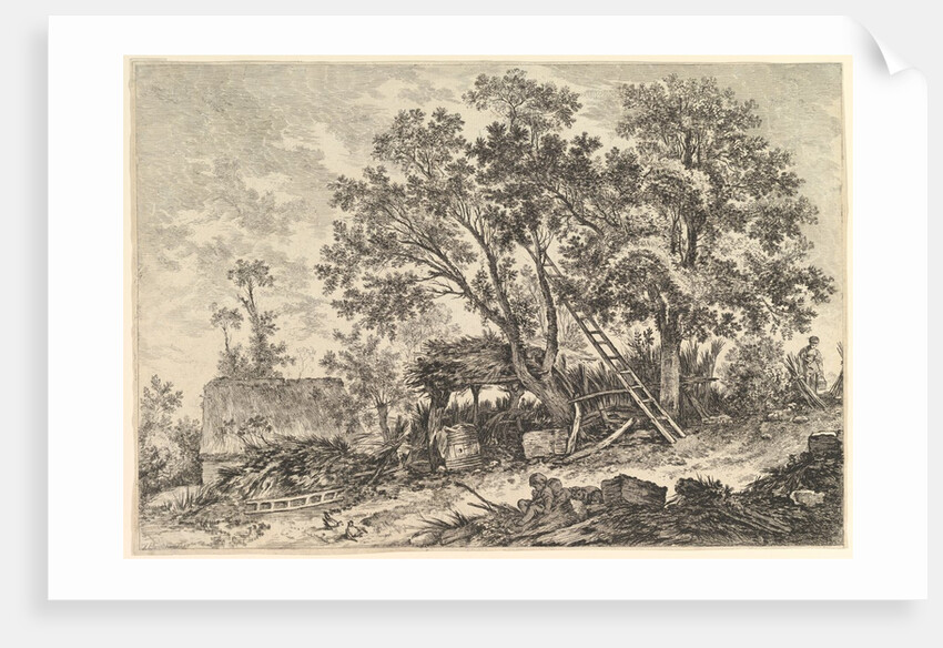 IIe. Vue de Fronville, 18th century by William Wynne Ryland