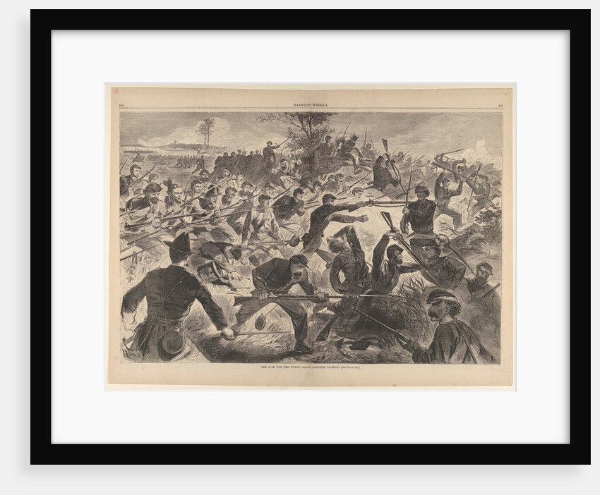 The War for the Union, 1862 - A Bayonet Charge, July 12, 1862 by Unknown
