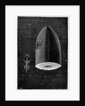 Illustration from De la Terre a la Lune by Jules Verne, 1865 by Unknown