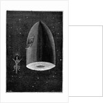 Illustration from De la Terre a la Lune by Jules Verne, 1865 by Unknown