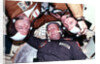 The two crews of the joint US/USSR ASTP docking in Earth orbit mission by Unknown