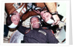 The two crews of the joint US/USSR ASTP docking in Earth orbit mission by Unknown