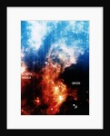 Infra-red view of constellation of Orion by Unknown