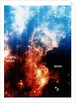 Infra-red view of constellation of Orion by Unknown