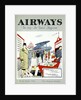 Passengers arriving to embark for Paris at Croydon Aerodrome, London, 1925 by Unknown