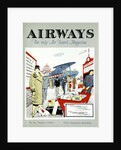 Passengers arriving to embark for Paris at Croydon Aerodrome, London, 1925 by Unknown