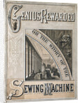 Cover of Genius Rewarded, or the History of the Singer Sewing Machine, 1880 by Unknown