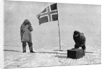 Roald Engelbrecht Gravning Amundsen, Norwegian explorer, at the South Pole, 1911 by Unknown