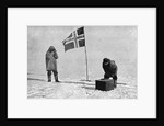 Roald Engelbrecht Gravning Amundsen, Norwegian explorer, at the South Pole, 1911 by Unknown