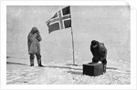 Roald Engelbrecht Gravning Amundsen, Norwegian explorer, at the South Pole, 1911 by Unknown