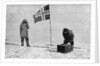 Roald Engelbrecht Gravning Amundsen, Norwegian explorer, at the South Pole, 1911 by Unknown