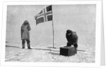 Roald Engelbrecht Gravning Amundsen, Norwegian explorer, at the South Pole, 1911 by Unknown