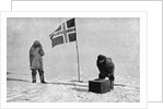Roald Engelbrecht Gravning Amundsen, Norwegian explorer, at the South Pole, 1911 by Unknown