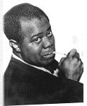 Louis 'Satchmo' Armstrong, American jazz trumpeter and singer by Unknown
