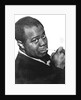 Louis 'Satchmo' Armstrong, American jazz trumpeter and singer by Unknown