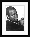 Louis 'Satchmo' Armstrong, American jazz trumpeter and singer by Unknown