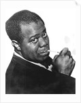 Louis 'Satchmo' Armstrong, American jazz trumpeter and singer by Unknown