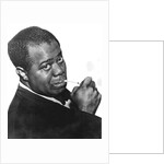 Louis 'Satchmo' Armstrong, American jazz trumpeter and singer by Unknown