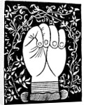 Chiromancy: Lines of the closed hand from Andre Corvo L'Art de Chyromance Lyons c1545 by Unknown