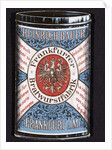 Trade card for tinned Frankfurters produced by Heinrich Bauer of Frankfurt am Main, Germany, c1895 by Unknown