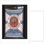 Trade card for tinned Frankfurters produced by Heinrich Bauer of Frankfurt am Main, Germany, c1895 by Unknown