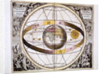 Ptolemaic (geocentric/Earth-centred) system of the Universe, 1708 by Unknown