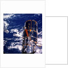 Hubble Space Telescope above the Earth by Unknown